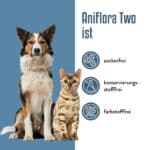 AniFlora Balance mit Bild von einem Hund und einer Katzen – zuckerfrei, konservierungsstofffrei und farbstofffrei