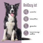 AniCozy mit Hundmotiv – zuckerfrei, glutenfrei, konservierungsstofffrei und farbstofffrei